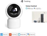 DrPhone CCS3 - Draadloze WiFi Camera - ONVIF - Full HD 1080P - 2MP- ONVIF - Beveiliging / Baby monitor - CCTV met PTZ - Compatibel Alexa Show / Google Hub Nest