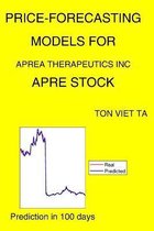 Price-Forecasting Models for Aprea Therapeutics Inc APRE Stock