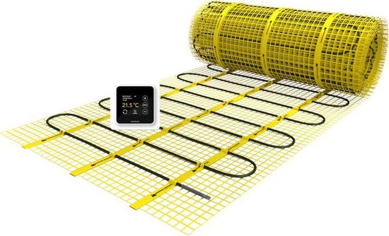 MAGNUM Mat - Set 1,5 m² / 225 Watt, Elektrische Vloerverwarming / MRC-inbouwthermostaat | Wit