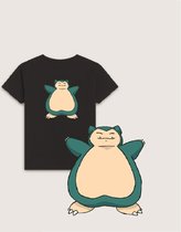 pokemon t-shirt snorlax Maat M