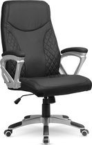Bemada - Luxe Ergonomische Bureaustoel - Zwart - Bureaustoel voor Volwassenen