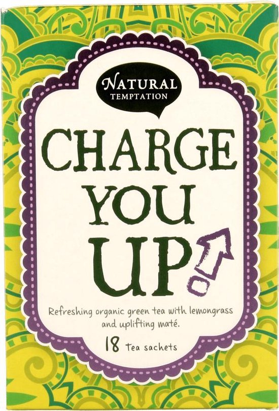 Natural Temptation Charge you up thee eko bio (18st) | bol.com