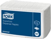 Tork dispenserservet 31x41cm 1-laags superfold wit 18x300