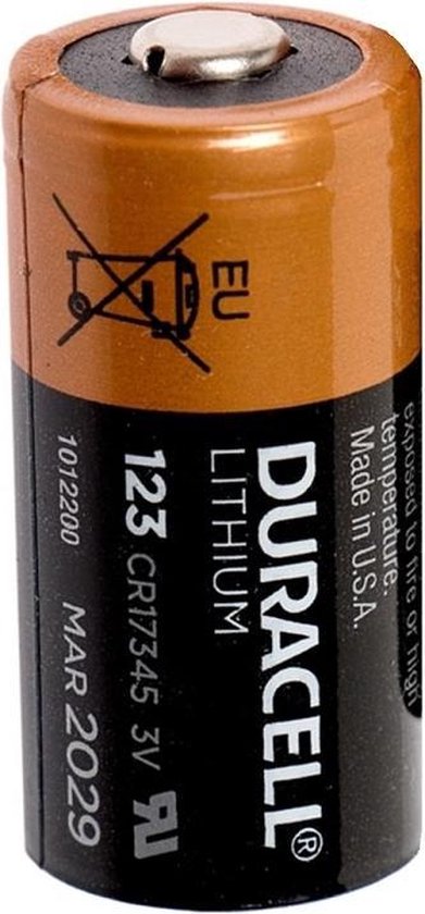 Claire Ronde Meerdere Duracell Lithium CR123A batterij 3V | bol.com