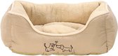 Kattenmand - Zinaps Sammy Dog and Cat bed 47 x 37 x 17 cm Polyester beige (WK 02129)