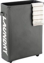 Opvouwbare Wasmand Grijs – Wasbox – Wasmandsorteerder - Waterbestendig & Hygiënisch – 44L