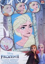 Frozen - Glitter Art - Elsa - Daimond Pailletten -  Lijst - Frozen ll - Disney