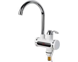 Ariko Elektrisch Verwarmd Kraan - Elektrisch Instant kraan tot 60 °c - LCD Digitaal - Niet Kokend Water - 3000W