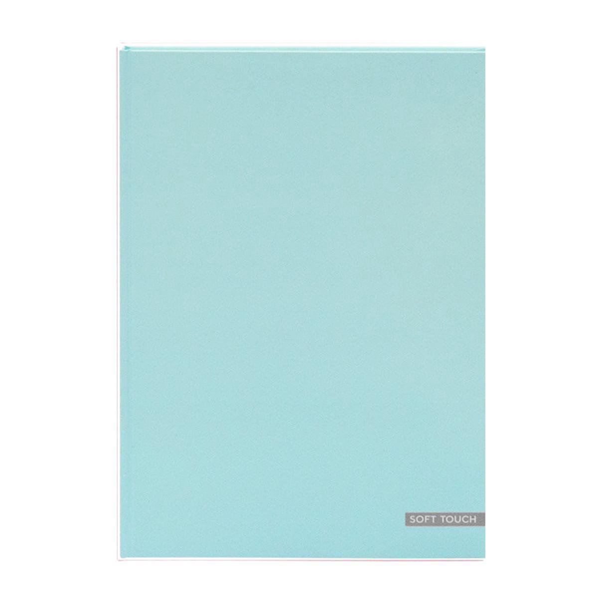 Groot notitieboek A4 - Blanco inhoud - Met luxe harde kaft - Lichtblauw - Gratis verzonden
