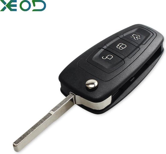 Autosleutelbehuizing - sleutelbehuizing auto - sleutel - Autosleutel / Ford  C-Max,... | bol.com