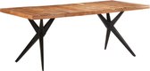 Eettafel 200x90x76 cm massief acaciahout