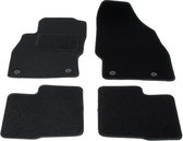 Tapis de sol personnalisés - tissu noir - adaptés pour Opel Corsa E 2014-2019