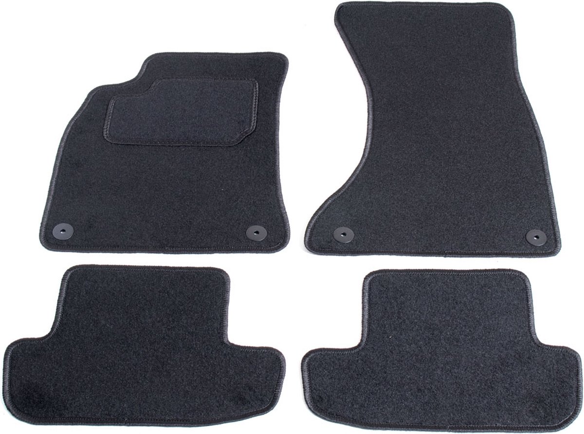 Automatten voor Audi A5 B8 Coupe/Cabrio (2007-2016) - 4-delig - Naaldvilt