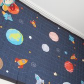 Speelkleed planeten 195 x 145 - LiefBoefje - Speelmat - Groot Speelkleed - Speelkleed baby - Speeltapijt - vloerkleed baby - Babymat XL - 100+ Liefboefje speelkleed designs