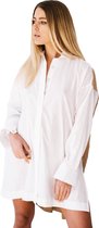 MYRA Blousejurk Dames van 100% Natuurlijk Tencel Stof en Organische Textielverf - Anti Allergie Overhemdjurk Dames Volwassenen / Zomerjurken / Strandjurk - Sneldrogende Jurken voor Vrouwen / 