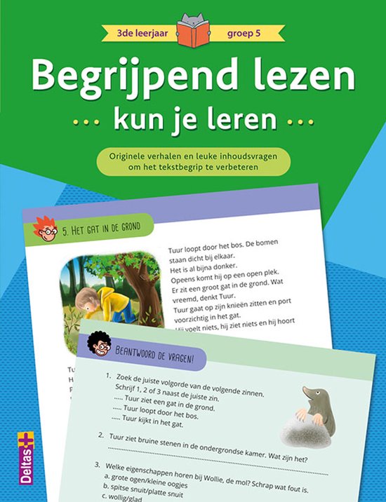 Begrijpend lezen kun je leren 3de leerjaar groep 5 (groen) - cover