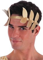 Carnival Toys Hoofdband/kroon Laurierblad Goud One-size