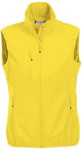 Clique Basic Softshell Vest Ladies 020916 - Vrouwen - Lemon - L