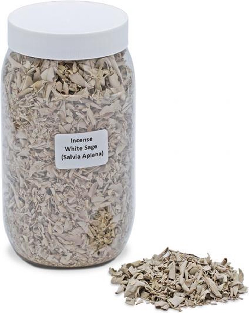 Wierook Witte Salie (Salvia Apiana) in pot - 200 g - S