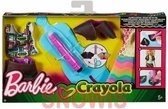 Barbie & Crayola Regenboog designer set