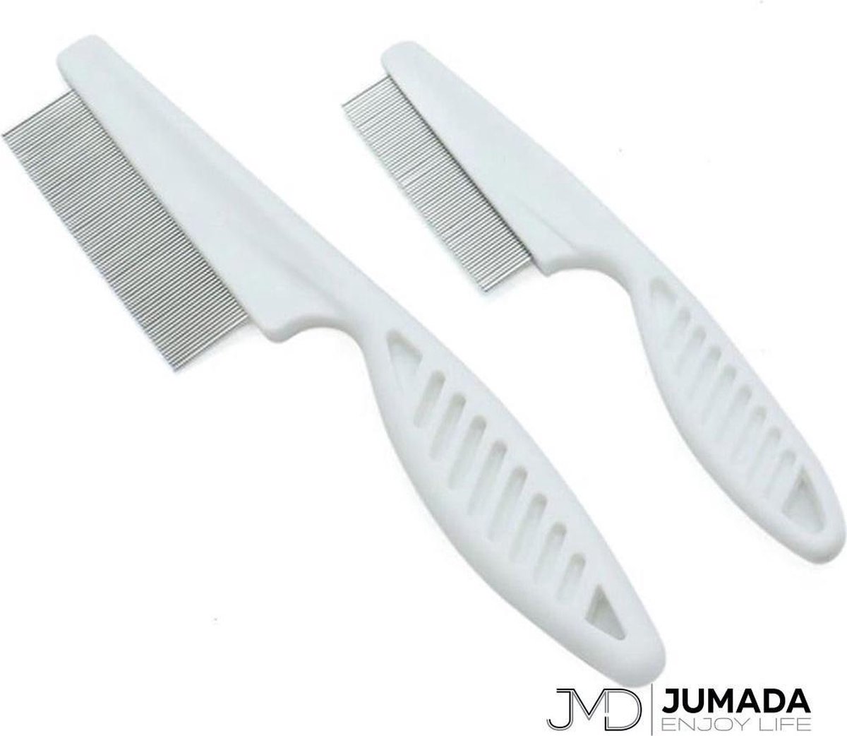 Jumada's Luizenkam Voor Mens & Dier Netenkam Vlooienkam Kam Tegen Luizen Bestrijden Wit