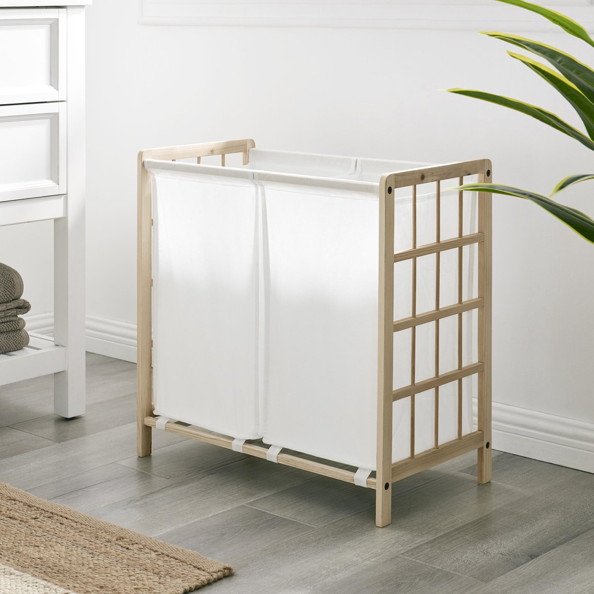 Fritz Hansen Dania opstapje kruk teak