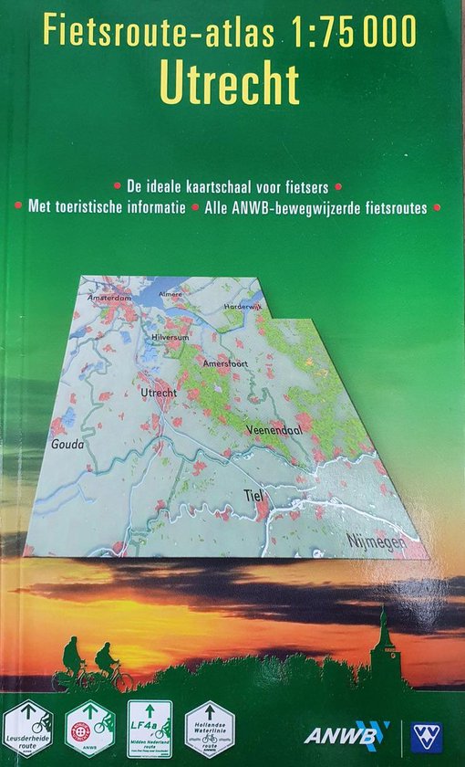 Omslag van Anwb Vvv Fietsrouteatlas Utrecht