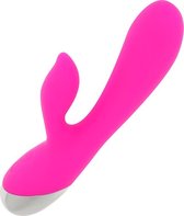 OHMAMA | Ohmama Usb Rechargeable Silicone Rabbit Vibrator 10 Speeds 19 Cm