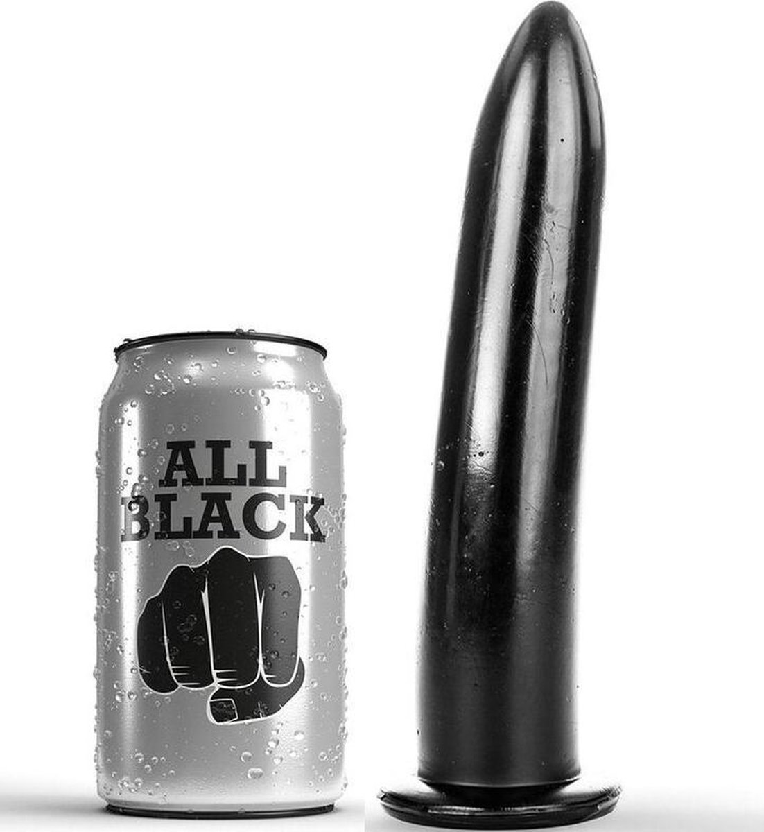 Goedkoopste All Black Zwarte anaal dildo
