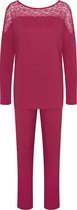 Triumph Amourette PK LSL 01 X Vrouwen Pyjamaset - RASPBERRY WINE - Maat 40