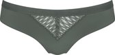 Triumph Aura Spotlight Brazilian Vrouwen Onderbroek - SMOKY GREEN - Maat 36