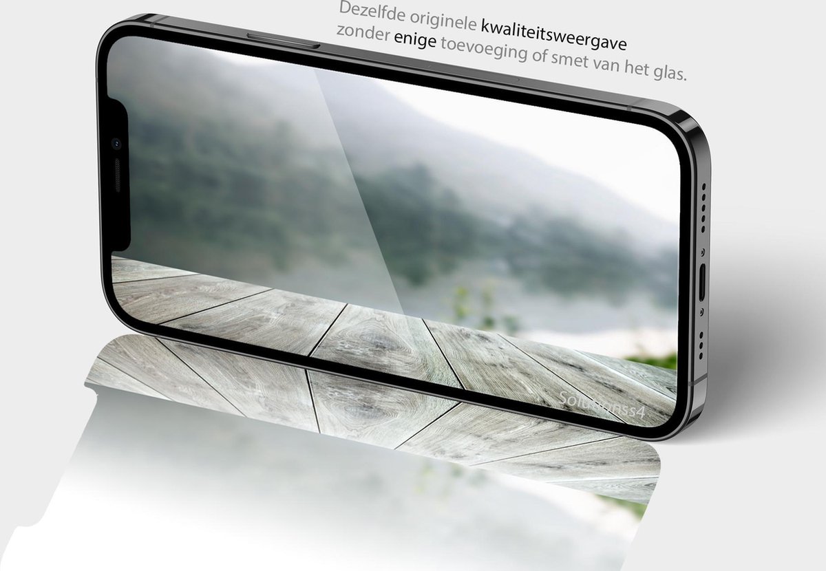 iPhone 13 screenprotector - iPhone 13 Pro screen protector glas - 2 stuks - beschermglas - Merkloos