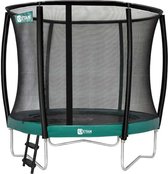 Trampoline Etan Premium Gold Combi Deluxe set - Ø305 cm - inc Deluxe Veiligheidsnet - Groen - Rond