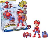 Marvel - Spiderman Deluxe Speelfiguur - Spidey & Trace-e - Spider man Speelgoed