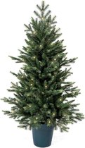 Royal Christmas Kunstkerstboom Mini in pot 105 cm | inclusief LED-verlichting op batterijen