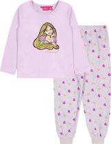 Lila-grijze DISNEY Rapunzel fleece pyjama  5-6 jaar 116 cm