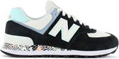 New Balance Classics 574 - Dames Sneakers Sportschoenen Schoenen Zwart WL574CA2 - Maat EU 37 US 6.5