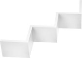 Wandplank - Afmeting (LxBxH) 60 x 11 x 12 cm - Kleur wit