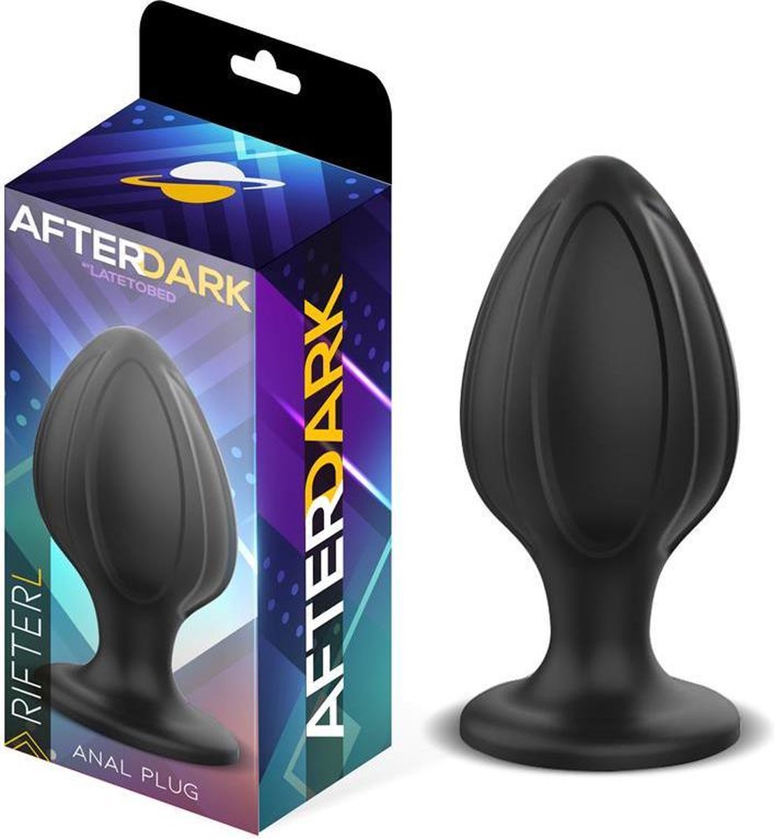 Goedkoopste AFTERDARK - Rifter Butt Plug Silicone Size L 9 Cm X 4.5 Cm