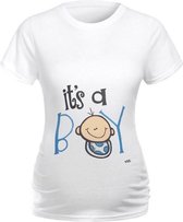 Gender reveal t-shirt It's a Boy maat L - genderreveal - zwanger - t-shirt - babyshower - boy - zoon