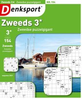 Denksport Puzzelboek Zweeds 3* puzzelgigant, editie 154