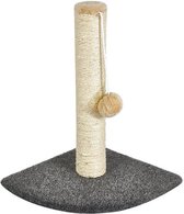 NumberOne® Mini Krabpaal Kattenspeeltjes - Krabpaal Voor Katten - Veer - Grijs