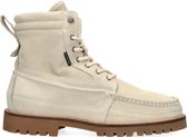 Scotch & Soda Avion Veterboots - Laarzen Met Veters - Heren - Wit - Maat 44