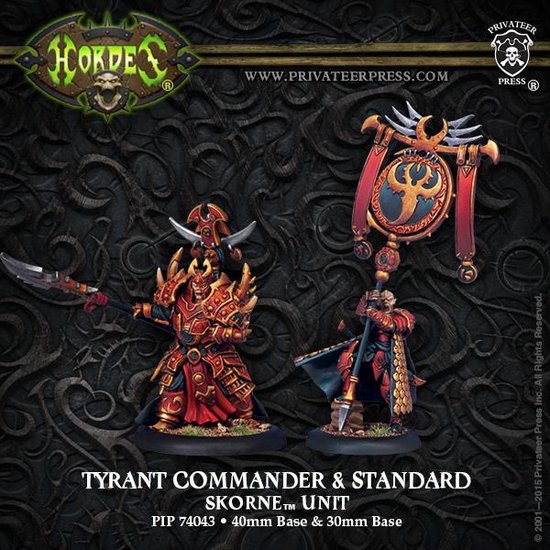 Afbeelding van het spel Skorne Tyrant Commander and Standard