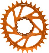 Unite Components Ovaal tandwiel SRAM 32T - ORANJE | Sram DM boost grip ring | oval sram