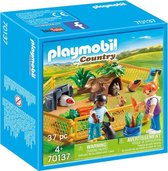 Playset Country Farm Animal Enclosure Playmobil 70137 (37 pcs)