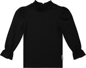 Vinrose meisjes shirt zwart maat 110/116