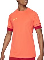 Nike Dri-FIT Sportshirt - Maat S  - Mannen - Oranje - Rood - Geel