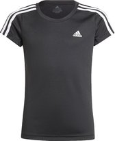 adidas Designed 2 Move T-shirt - Meisjes - Zwart - Wit