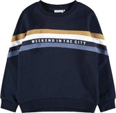Name it sweater jongens - blauw - NKMotman - maat 158/164
